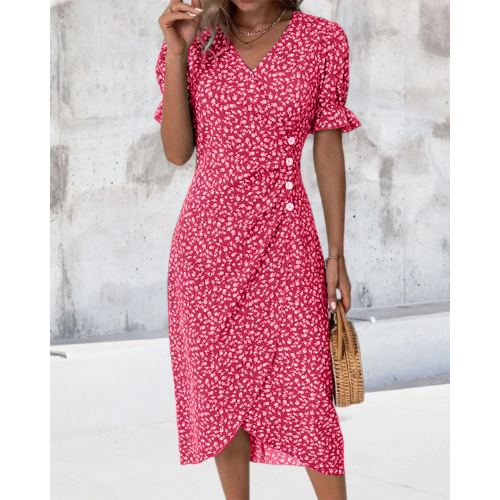 Iliana⢠Elegant Ladies Midi Split Dress