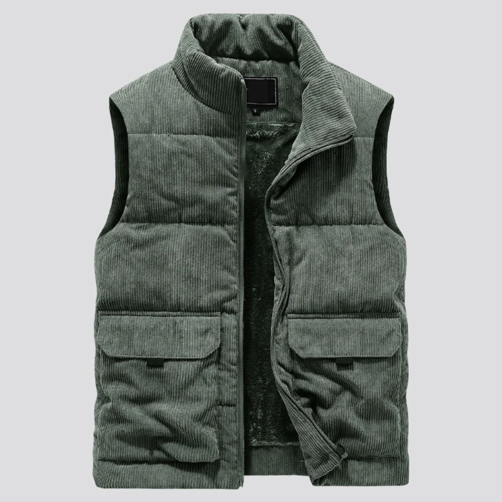 Bergamo | Lined Corduroy Gilet