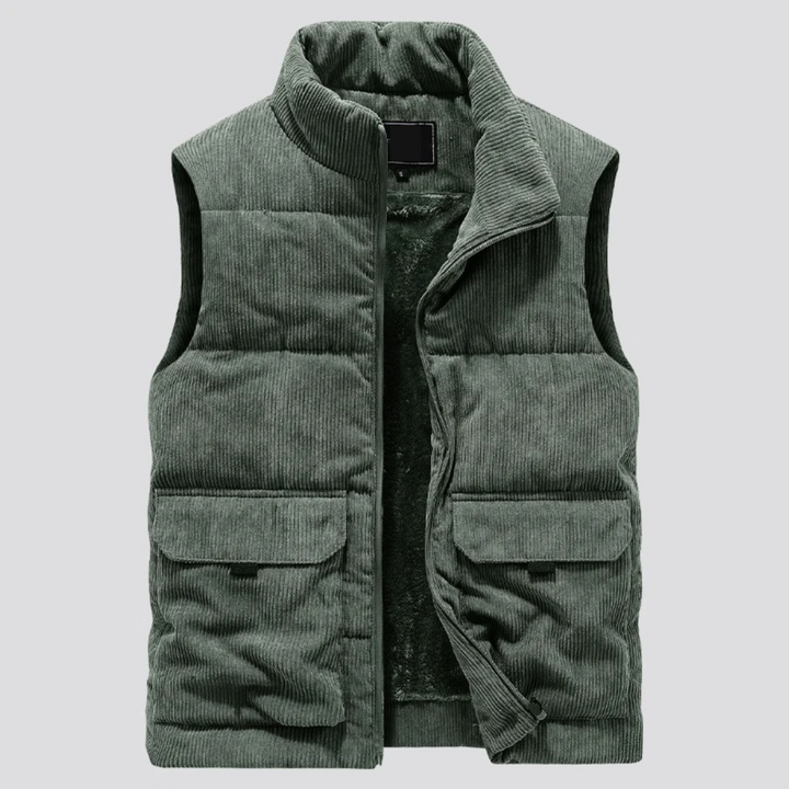 Bergamo | Lined Corduroy Gilet