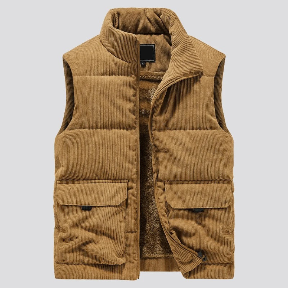 Bergamo | Lined Corduroy Gilet