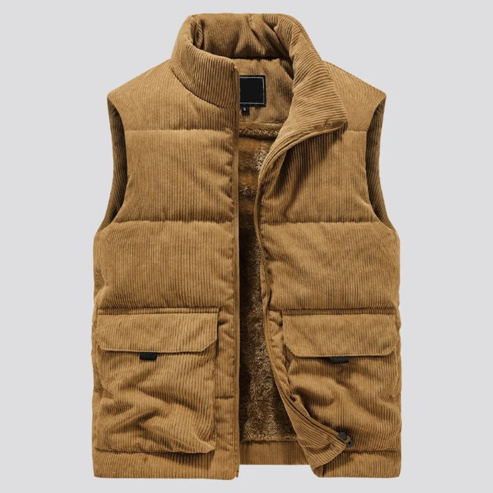 Bergamo | Lined Corduroy Gilet