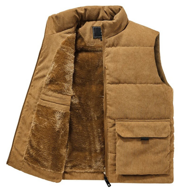 Bergamo | Lined Corduroy Gilet