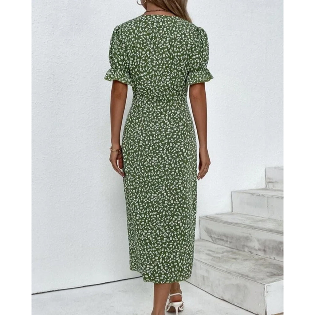 Iliana⢠Elegant Ladies Midi Split Dress