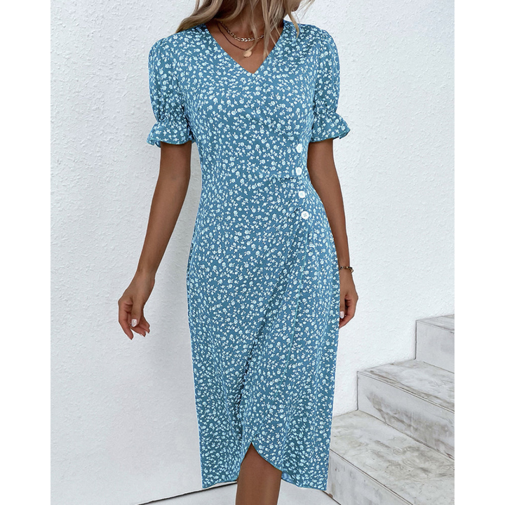 Iliana⢠Elegant Ladies Midi Split Dress