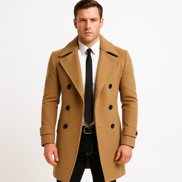 Neri | Double-Breasted Wool Coat