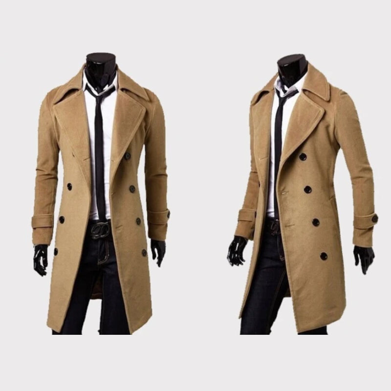 Neri | Double-Breasted Wool Coat
