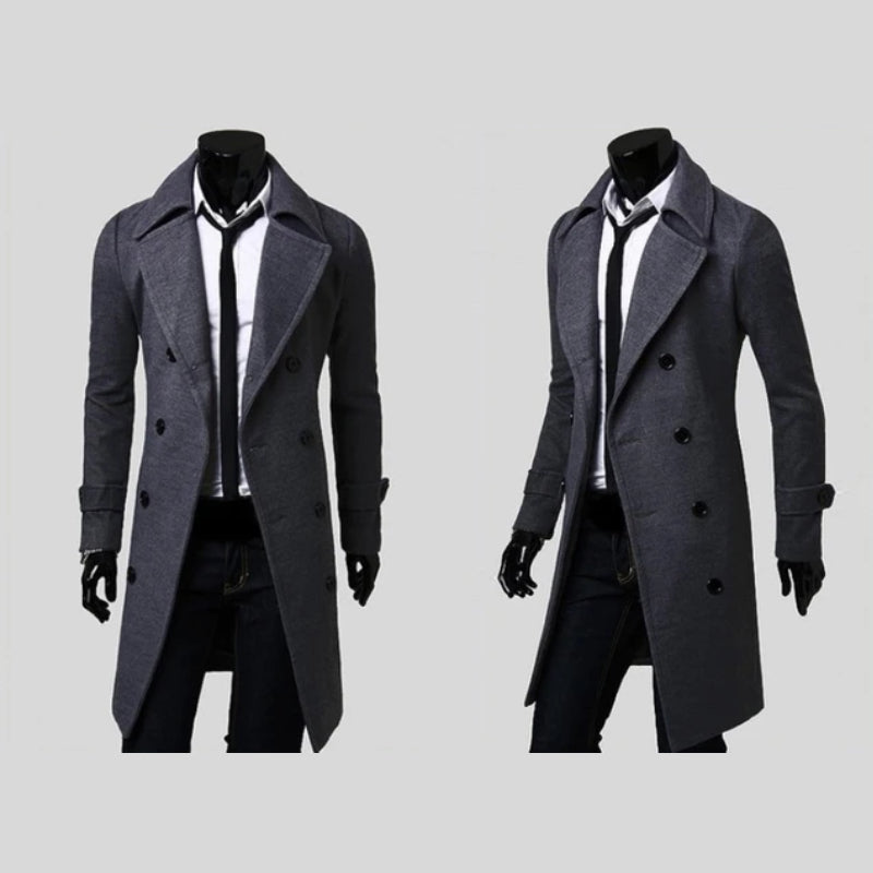 Neri | Double-Breasted Wool Coat