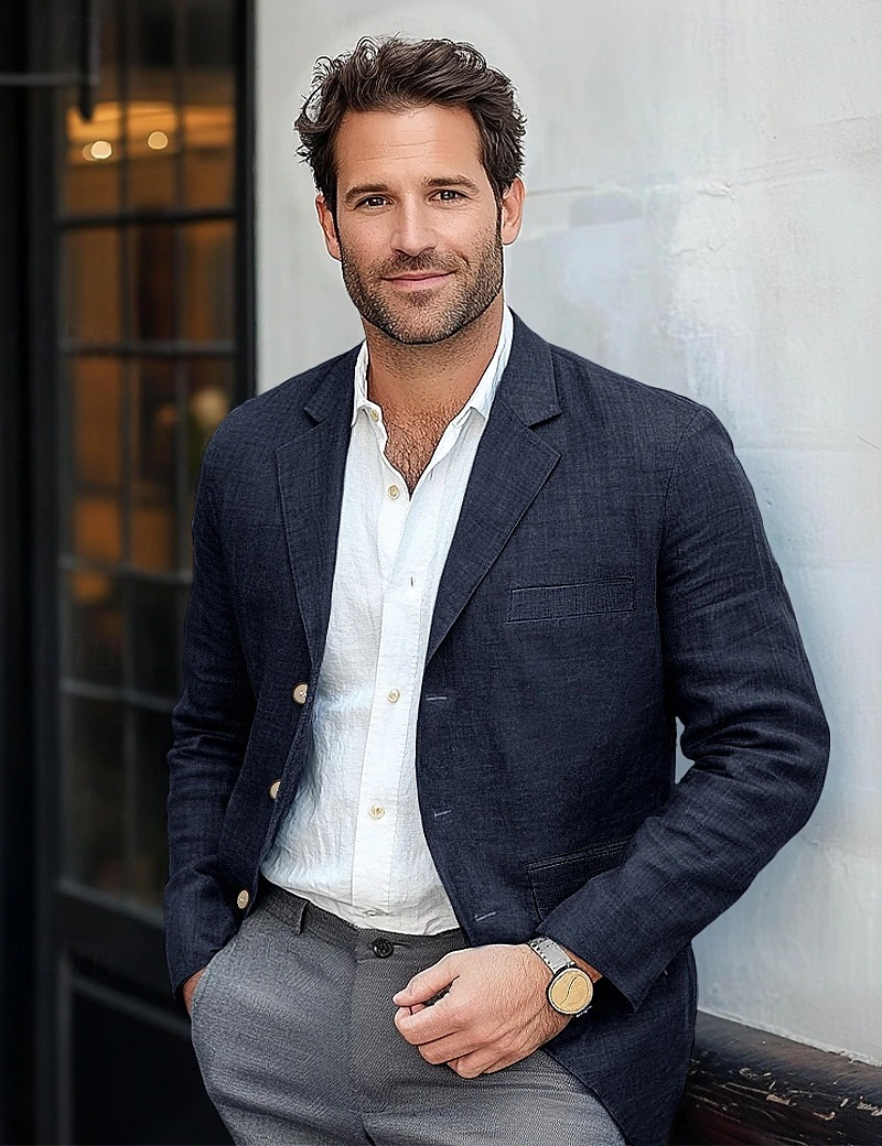 Verona | Lightweight Linen Jacket
