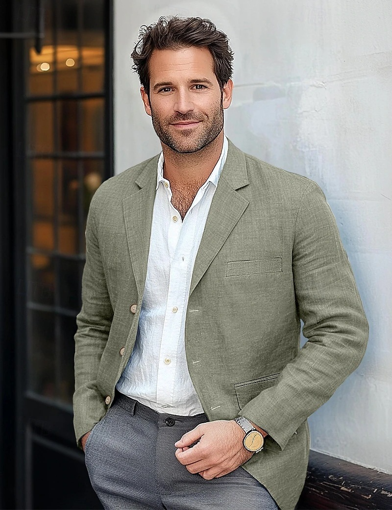 Verona | Lightweight Linen Jacket