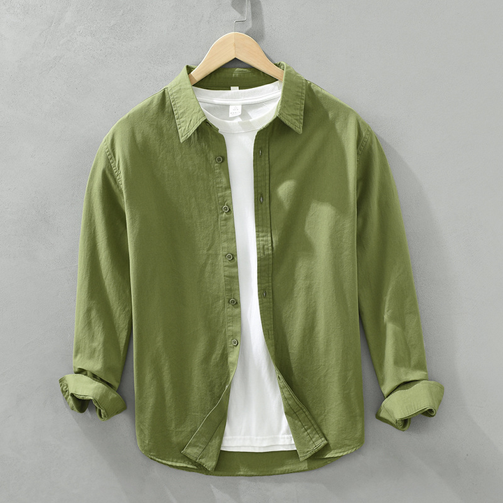 Positano | Cotton-Linen Tailored Shirt