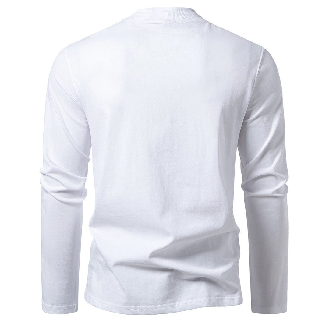 Riva | Cotton Jumper with Double Collar