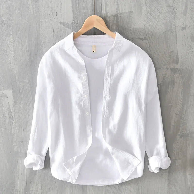 Positano | Cotton-Linen Tailored Shirt