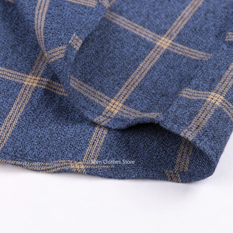 Oreste – Men’s Checked Cotton Shirt