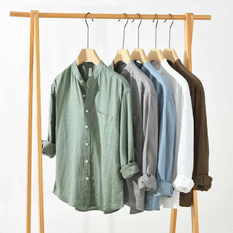 Joey – Men’s 100% Linen Summer Shirt