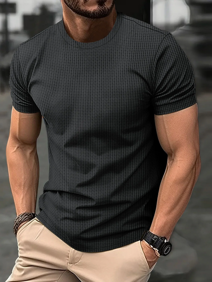 Axel | Fitted Lightweight Cotton T-Shirt