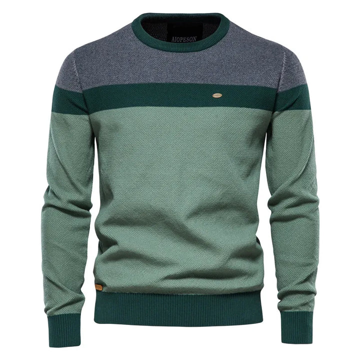 Oscar - Men's Sweater with Round Neck