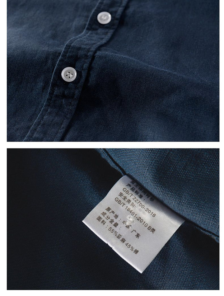 Bari | Summer Shirt in Linen and Cotton