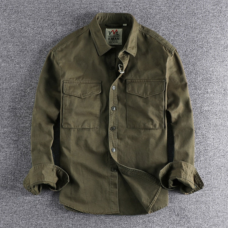 Leo – Men’s Relaxed-Fit Organic Cotton Shirt
