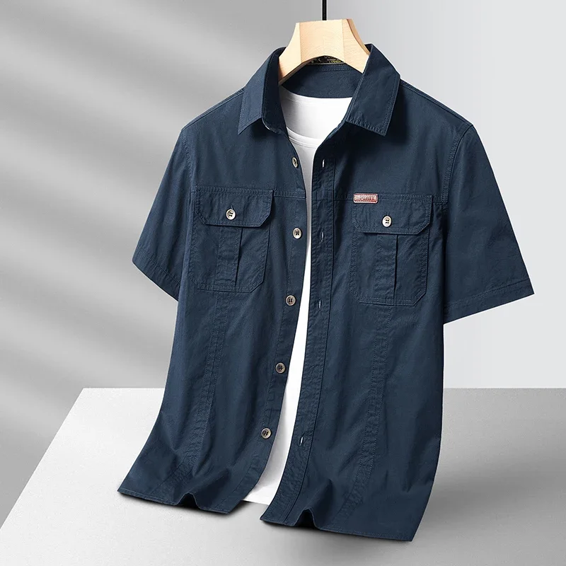 Greco – Men’s Quick-Dry Cotton Shirt