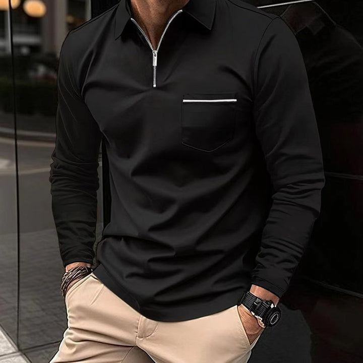 Ferro | Polo with Half Zip