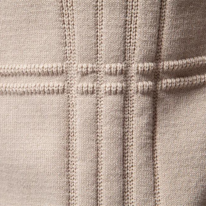 William - Stylish Men's Sweater with Check Design