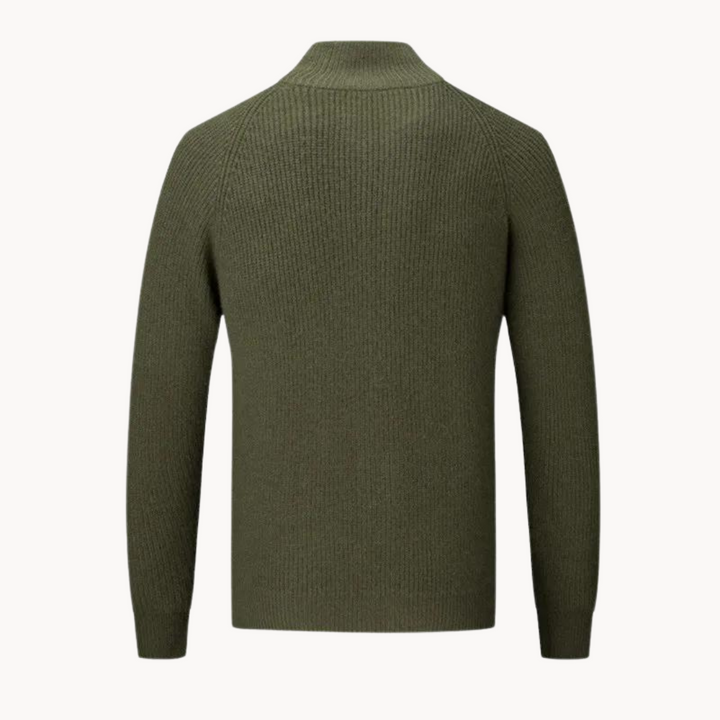 Giorgio | Cashmere Zip Cardigan
