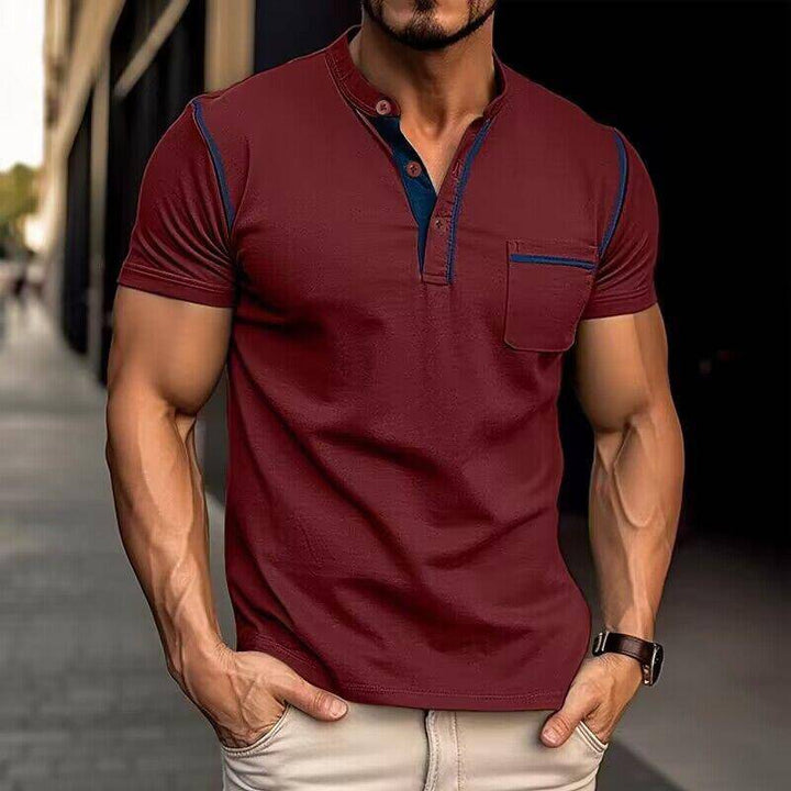 Giordano | Elegant Henley Polo