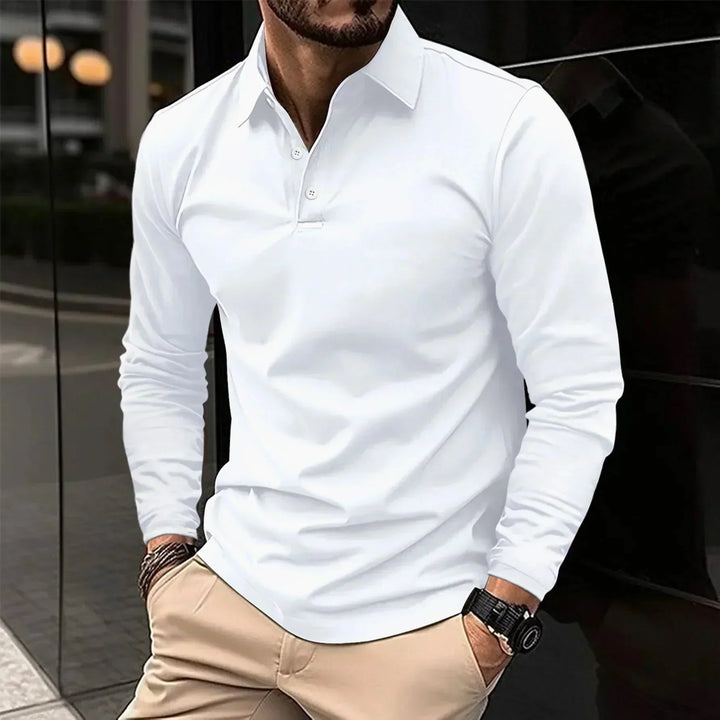 Jacopo | Casual Long Sleeve Polo