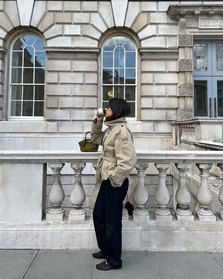 OLIVIA | Short Trench Coat