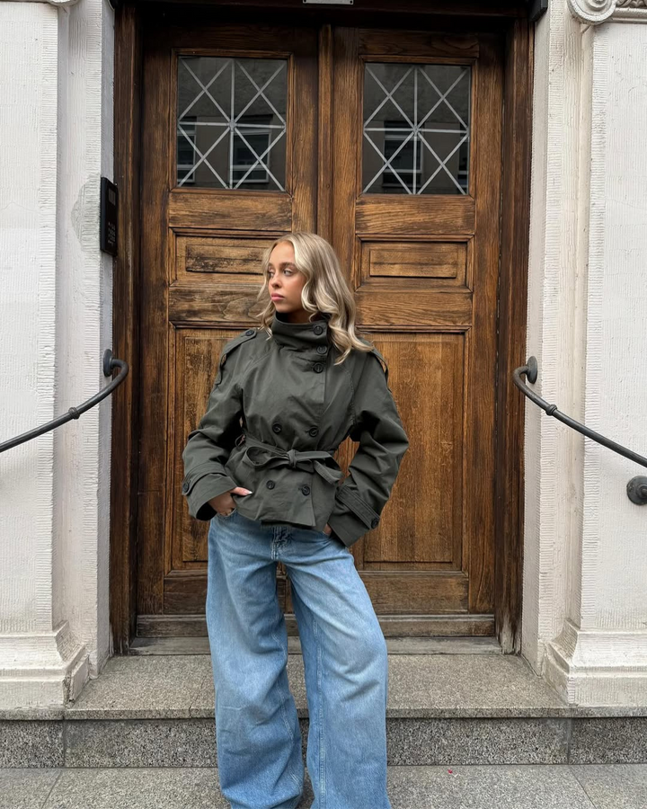 OLIVIA | Short Trench Coat