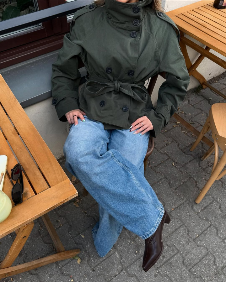 OLIVIA | Short Trench Coat