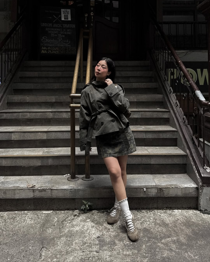 OLIVIA | Short Trench Coat