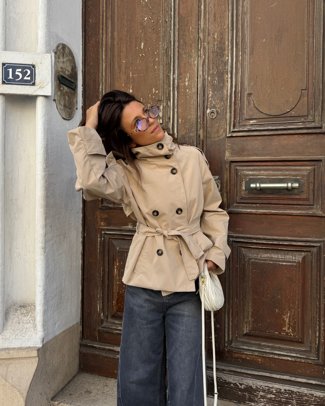 OLIVIA | Short Trench Coat