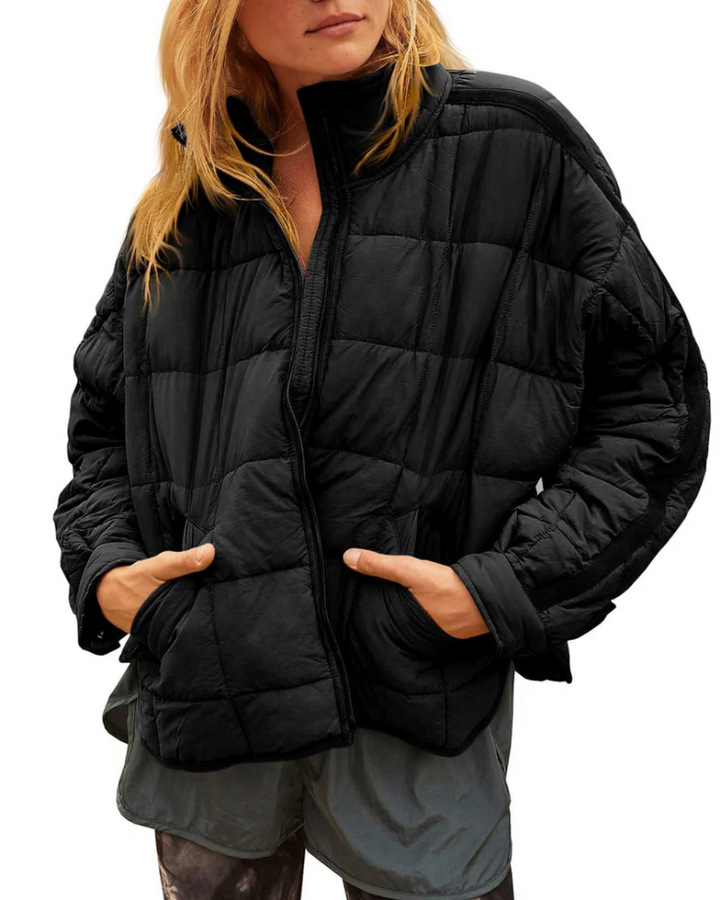 APARILA - Lightweight Compact Zip Puffer Jacket