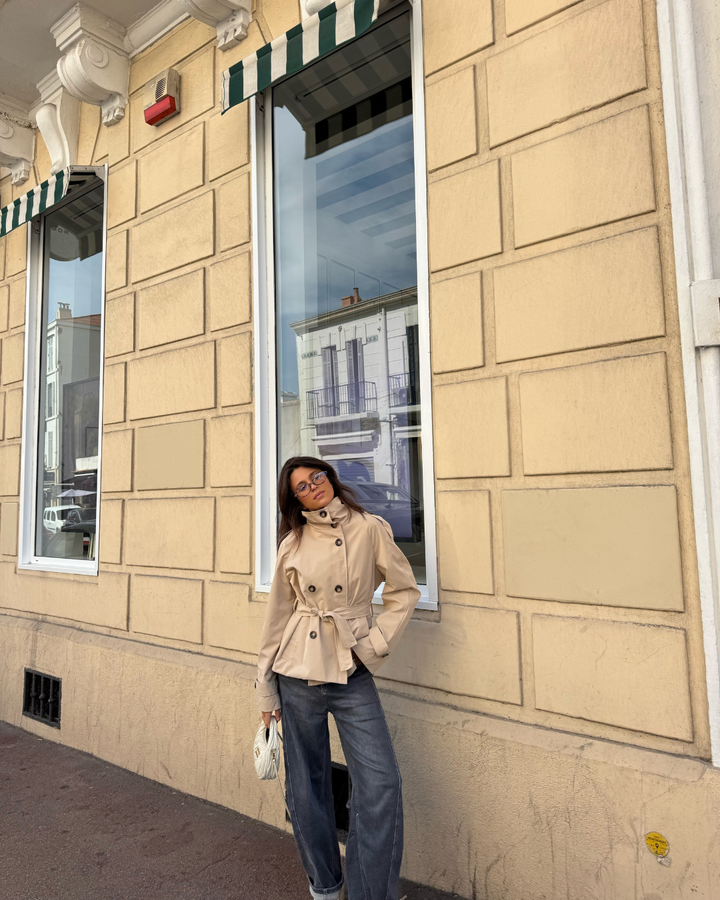 OLIVIA | Short Trench Coat