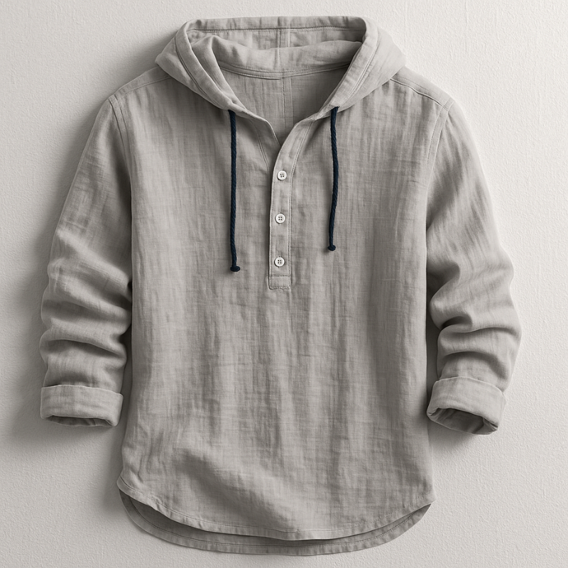 Henry | Luxury Hooded Shirt
