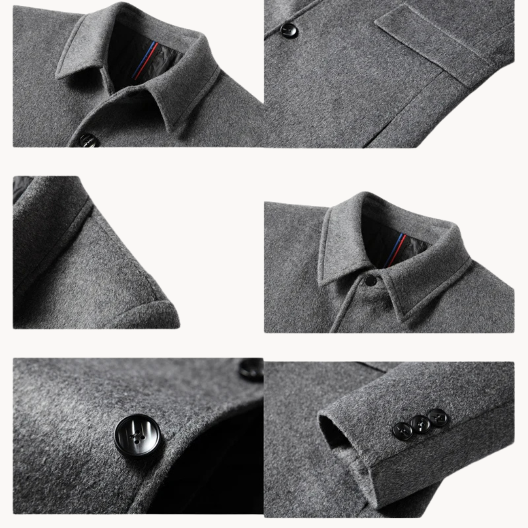 Leone | Classic Wool Coat