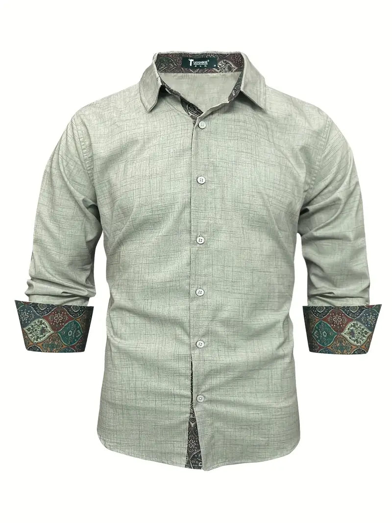 Braden | Long Sleeve Button-Up Shirt