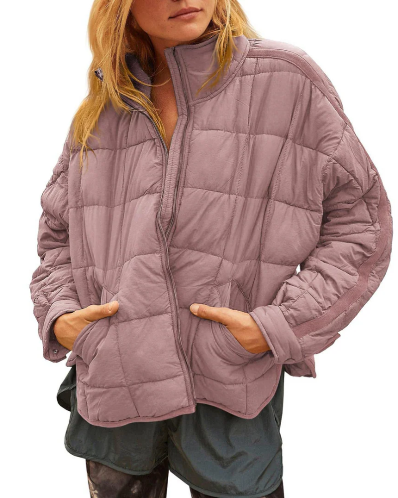 APARILA - Lightweight Compact Zip Puffer Jacket