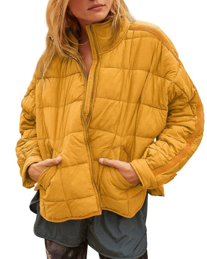 APARILA - Lightweight Compact Zip Puffer Jacket