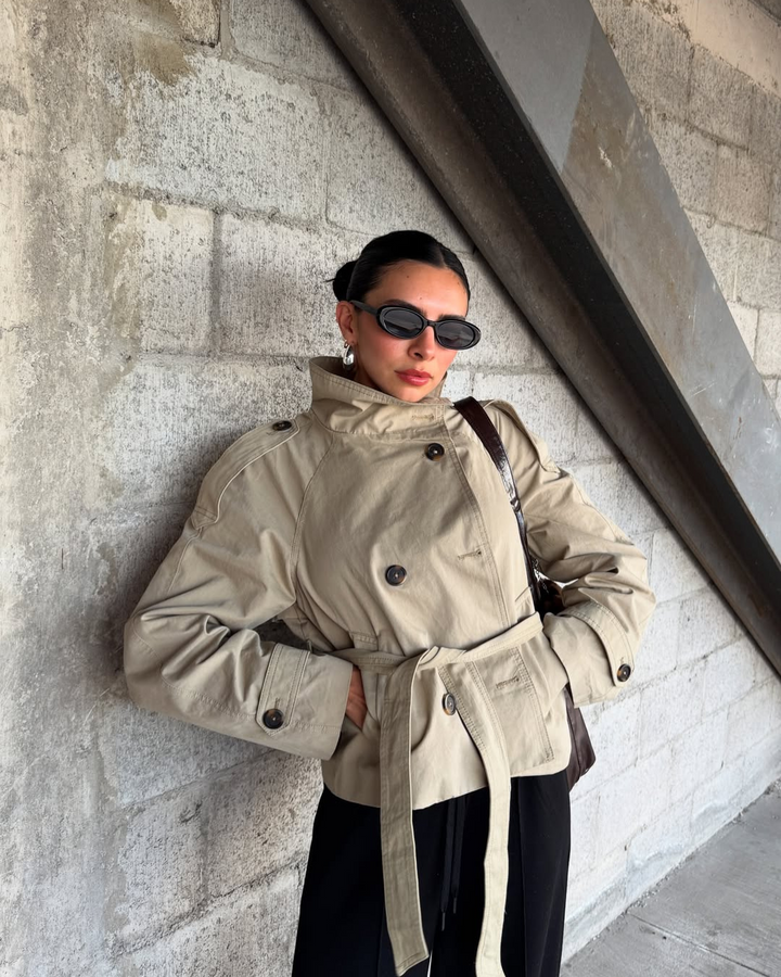 OLIVIA | Short Trench Coat