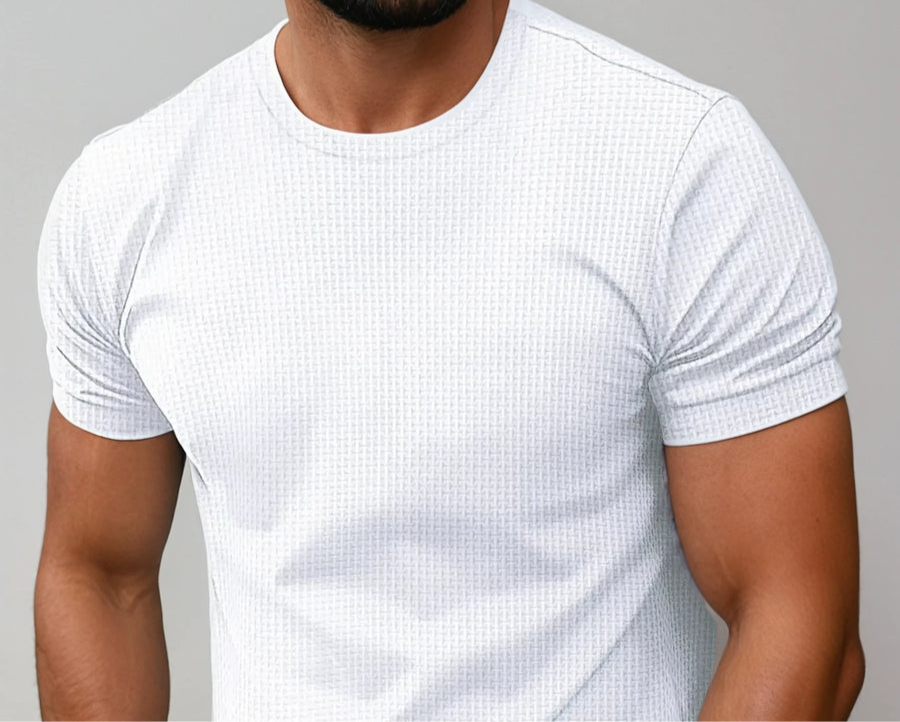 Axel | Fitted Lightweight Cotton T-Shirt