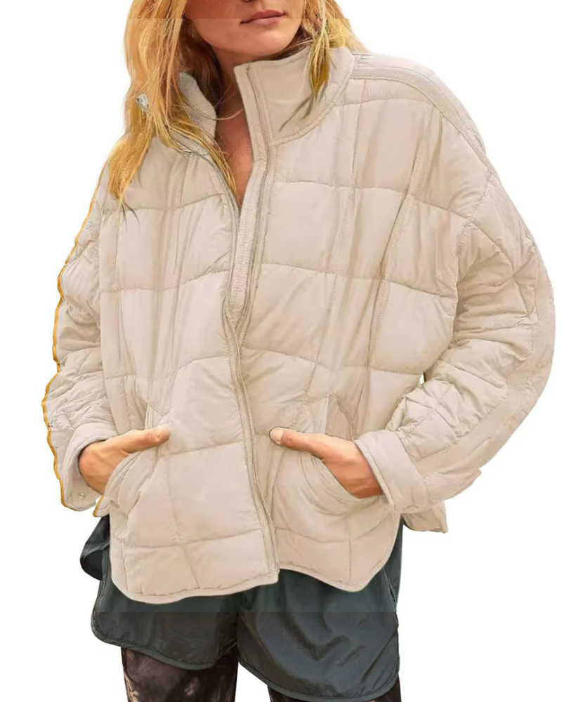 APARILA - Lightweight Compact Zip Puffer Jacket