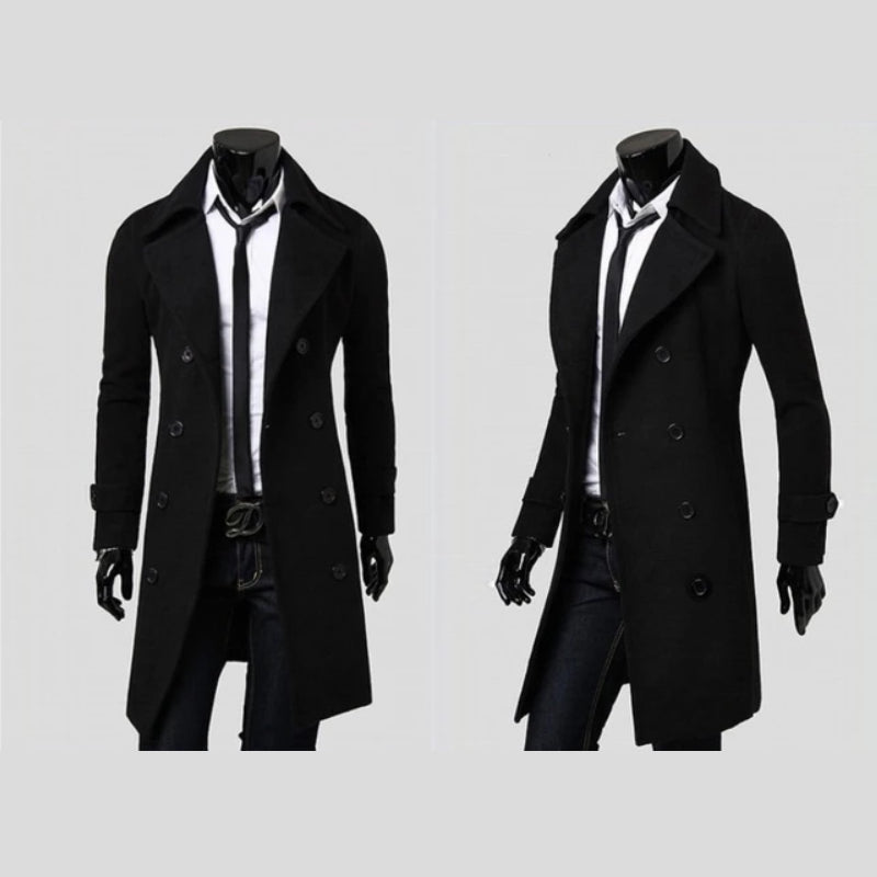 Neri | Double-Breasted Wool Coat