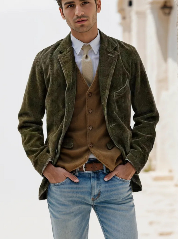 Rieti | Faux Suede Jacket