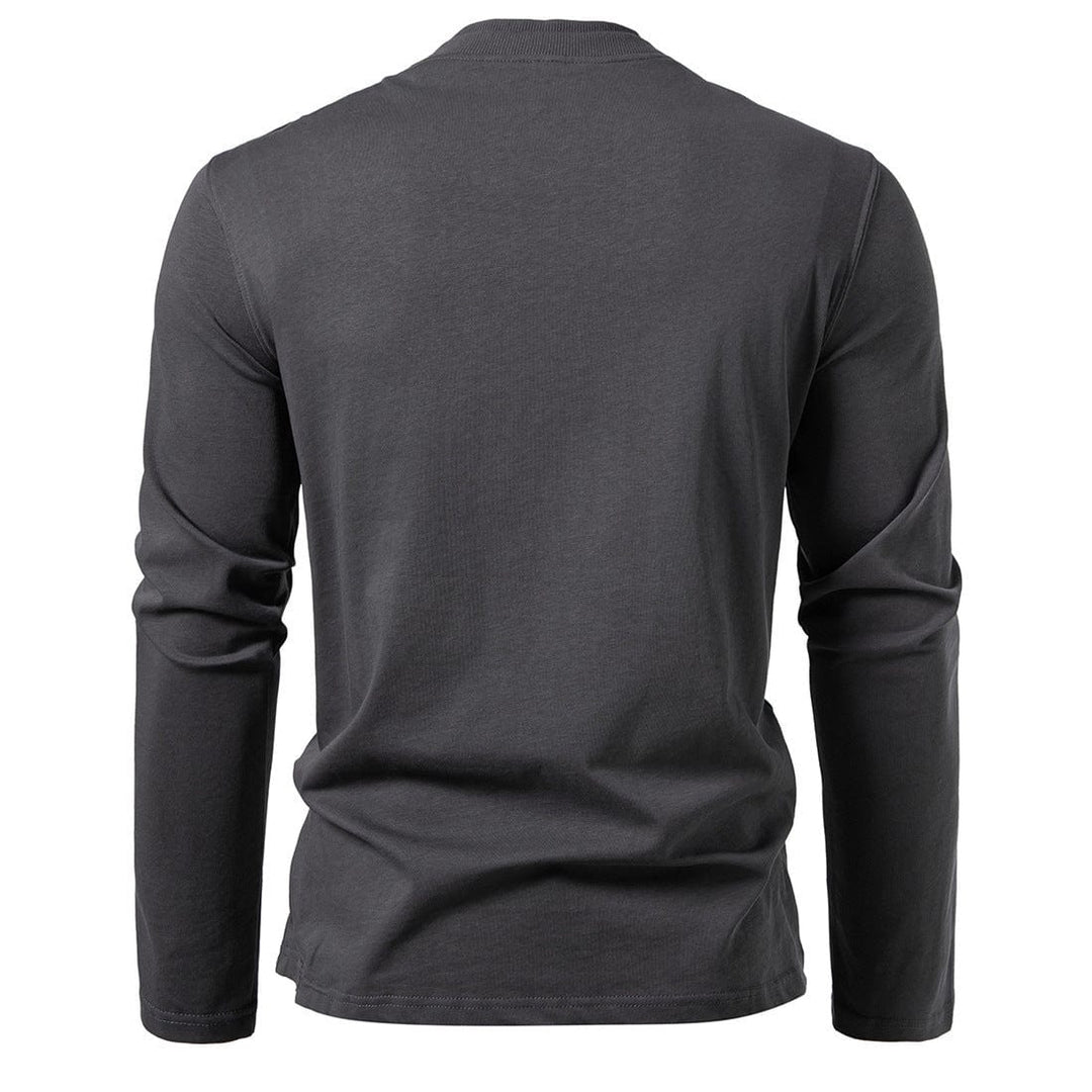 Riva | Cotton Jumper with Double Collar