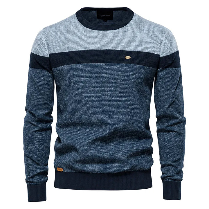 Oscar - Men's Sweater with Round Neck