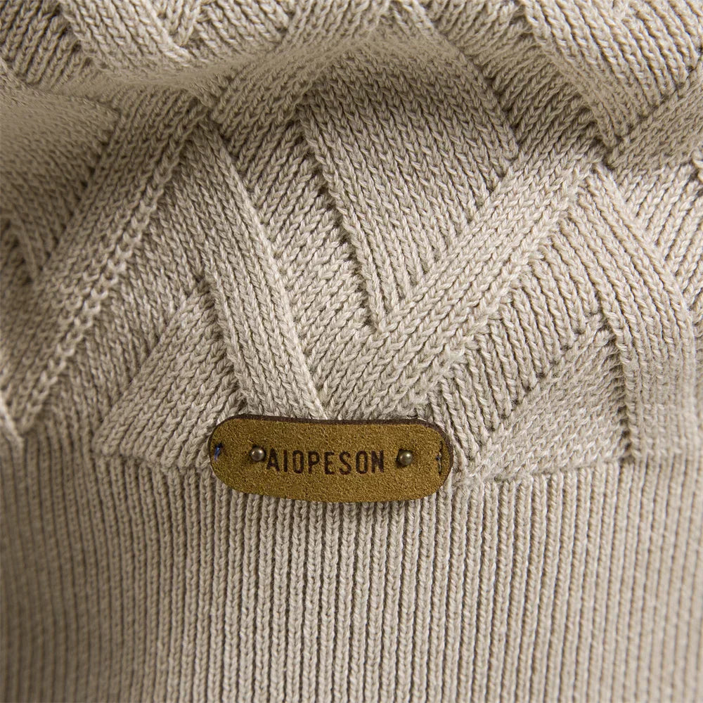 George - Men's Sweater with Check Pattern