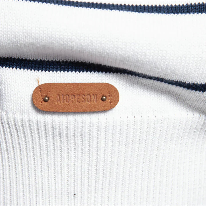 Thomas - Men's Sweater with Striped Pattern