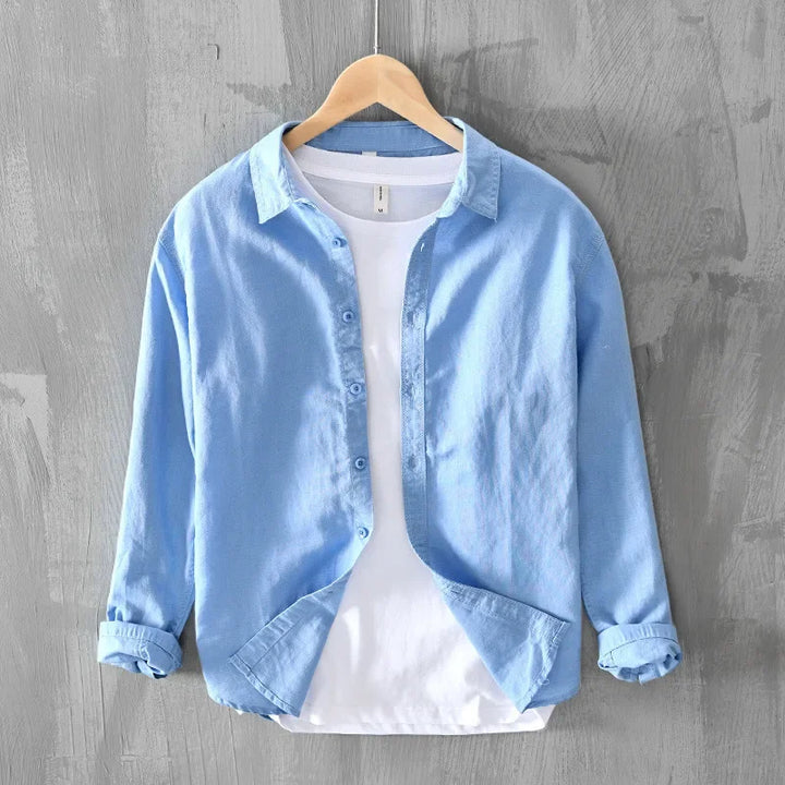 Positano | Cotton-Linen Tailored Shirt